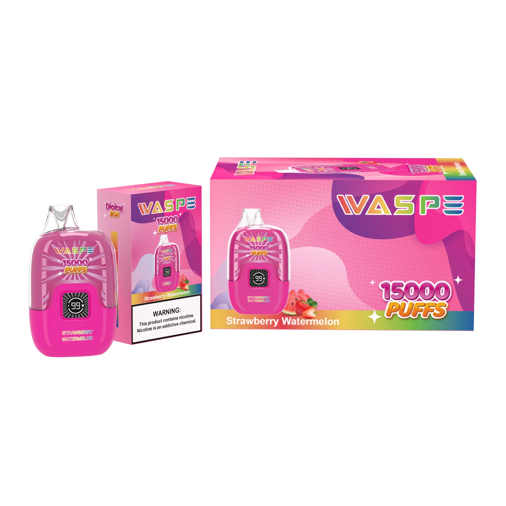WASPE 15000 Digital Box Strawberry Watermelon