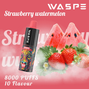 WASPE 8000 Strawberry Watermelon