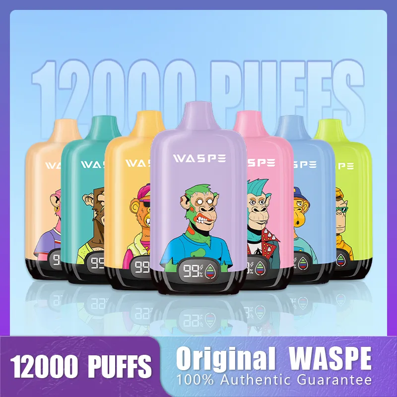 WASPE 12000 Digital Box Blue Razz Ice – Bild 2