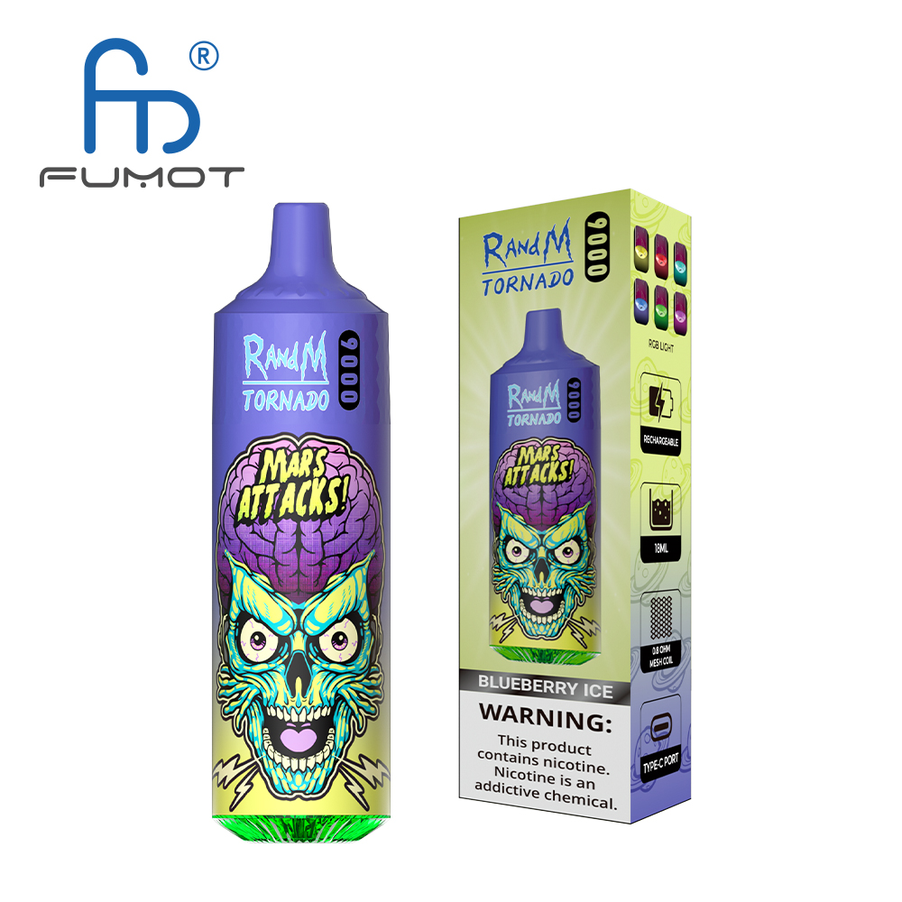 RandM Tornado 9000 Blueberry Ice - immagine 2