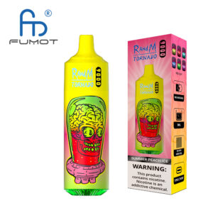 RandM Tornado 9000 Summer Peach Ice – Bild 3