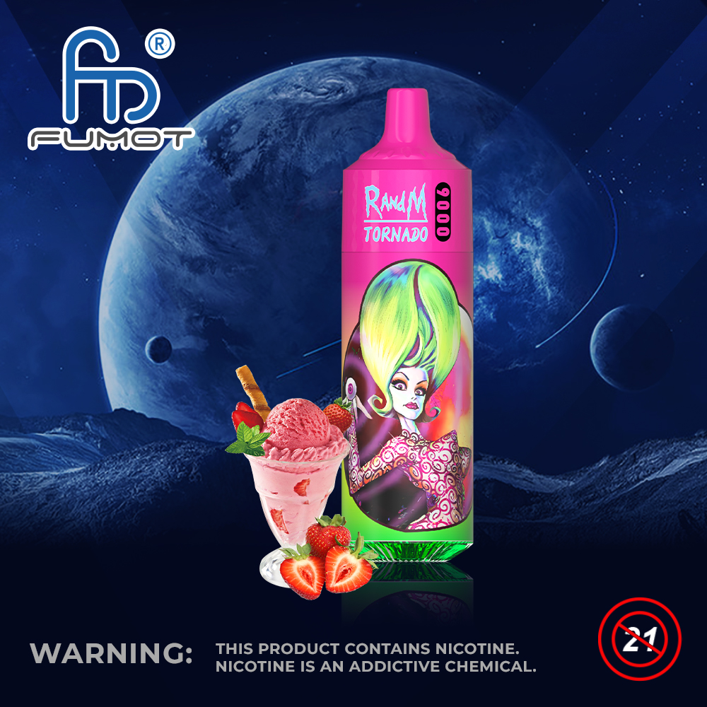 RandM Tornado 9000 Strawberry Cream