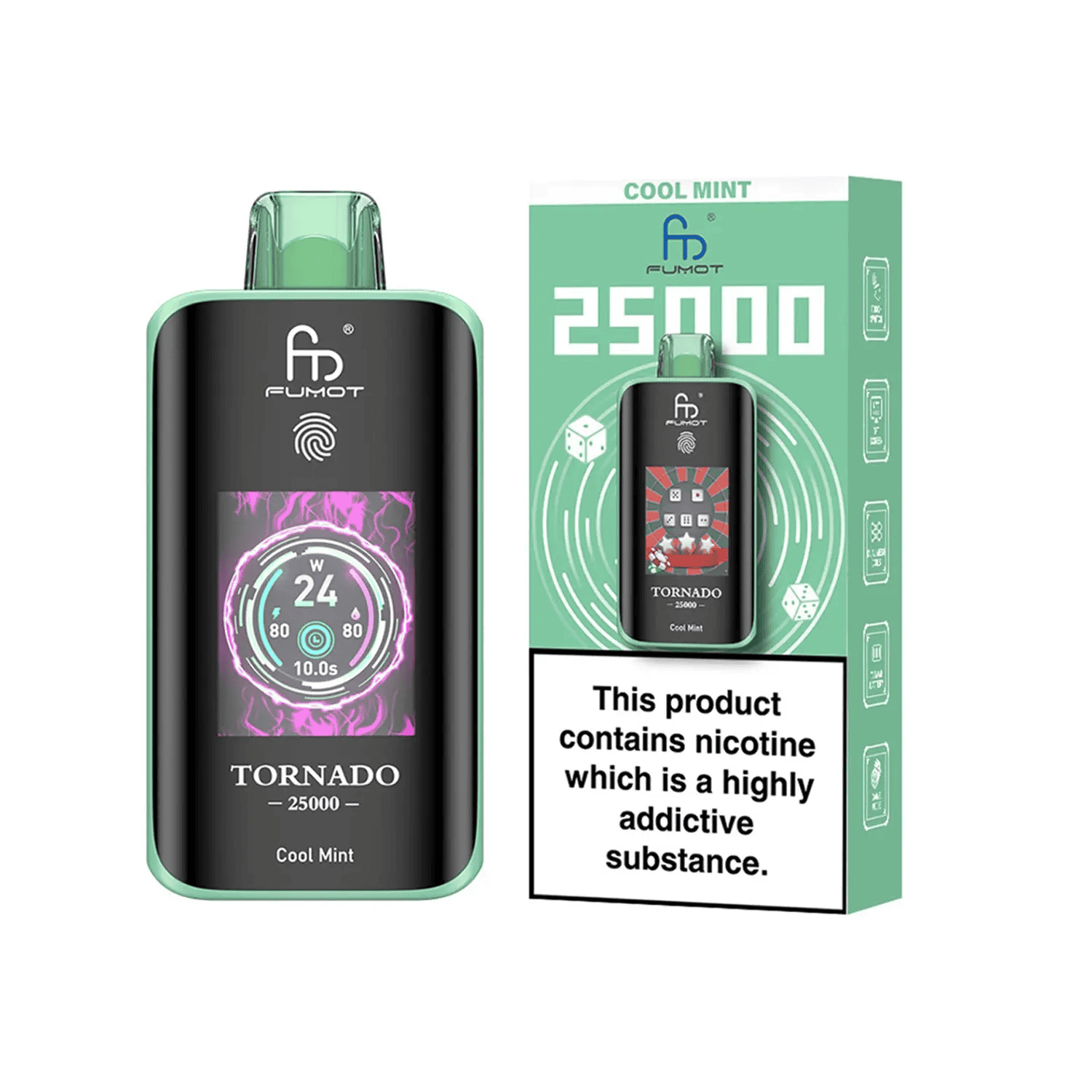 Fumot Tornado 25000 Cool Mint – Bild 2