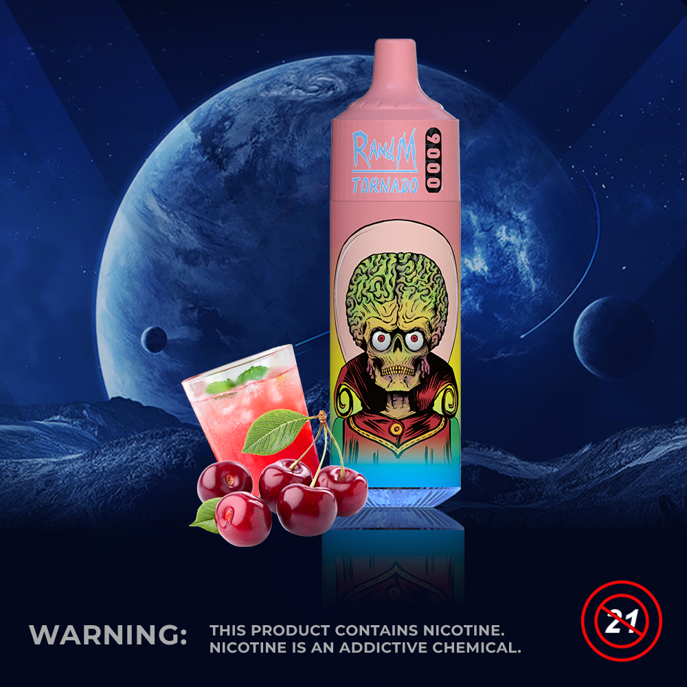 RandM Tornado 9000 Fizzy Cherry