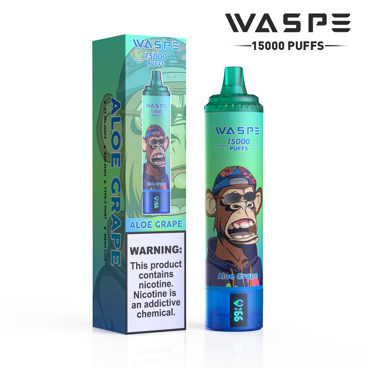 WASPE 15000 Aloe Grape