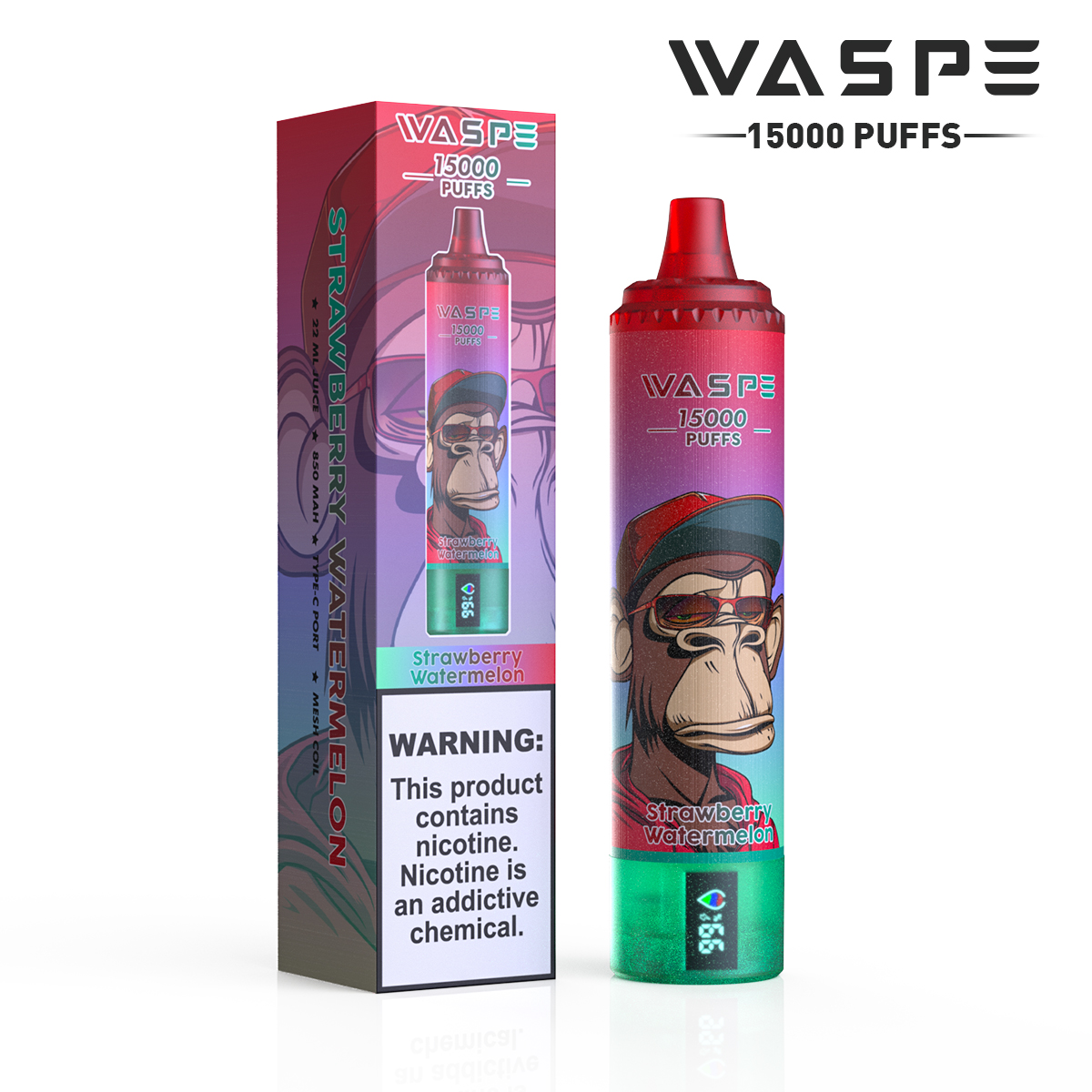 WASPE 15000 Strawberry Watermelon