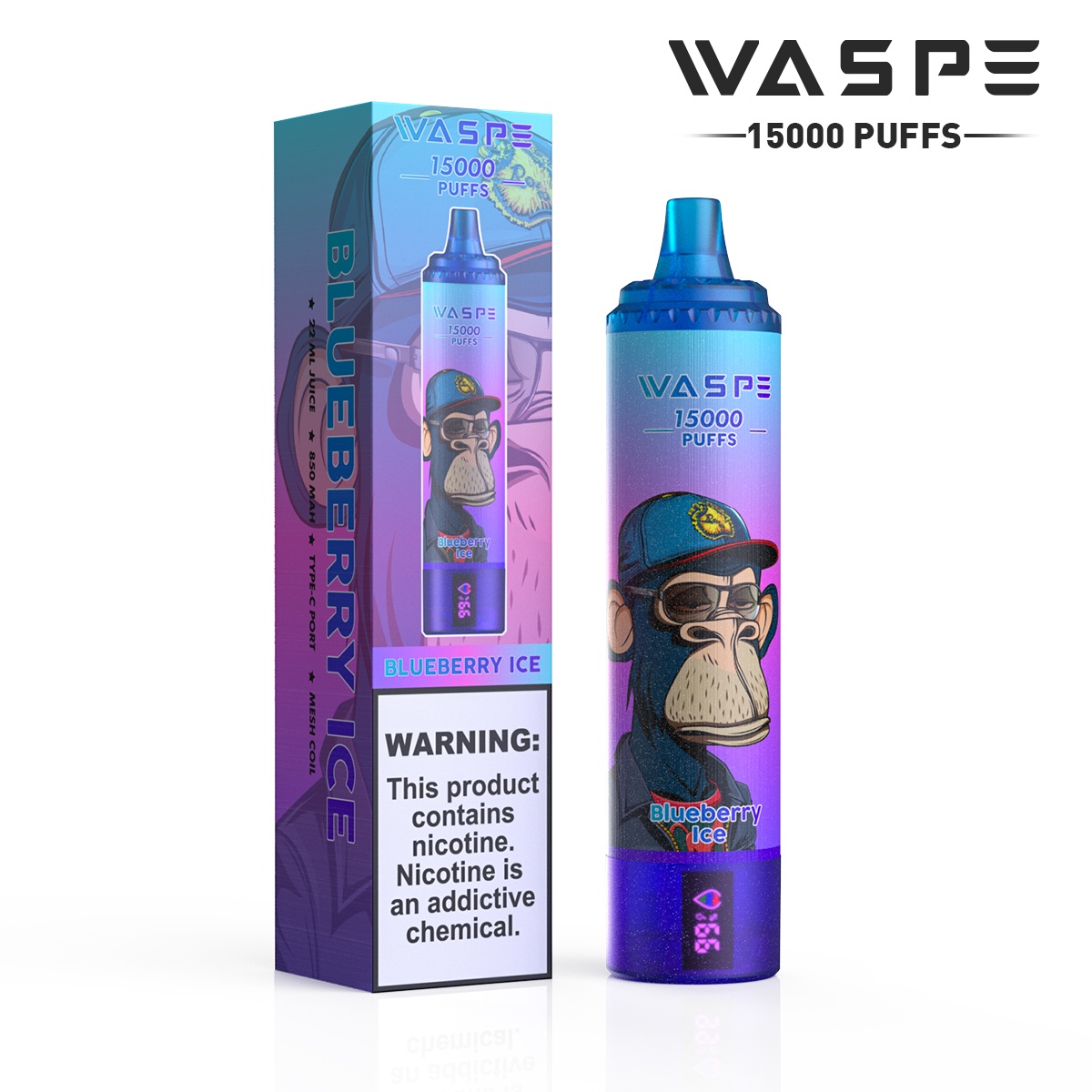 WASPE 15000 Blueberry Ice