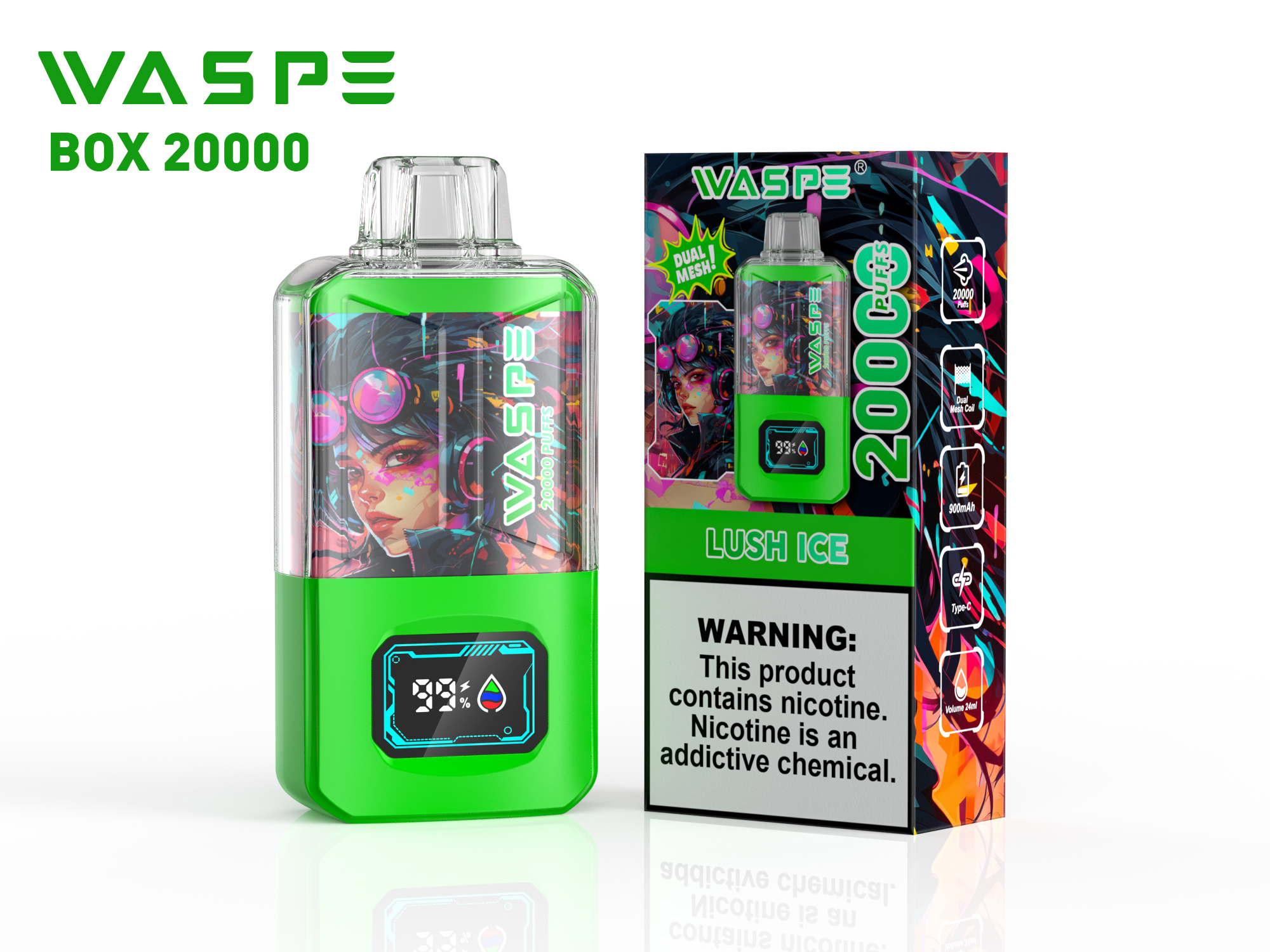 WASPE 20000 Lush Ice