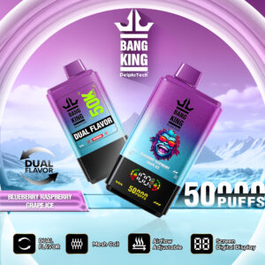Bang King 50000 Blueberry Raspberry/Grape Ice