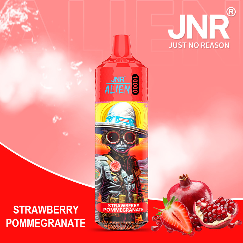 JNR Alien 10000 Strawberry Pomegranate