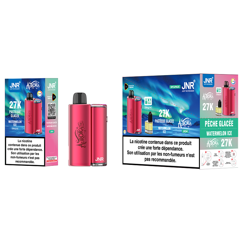 JNR Aurora 27000 Watermelon Ice