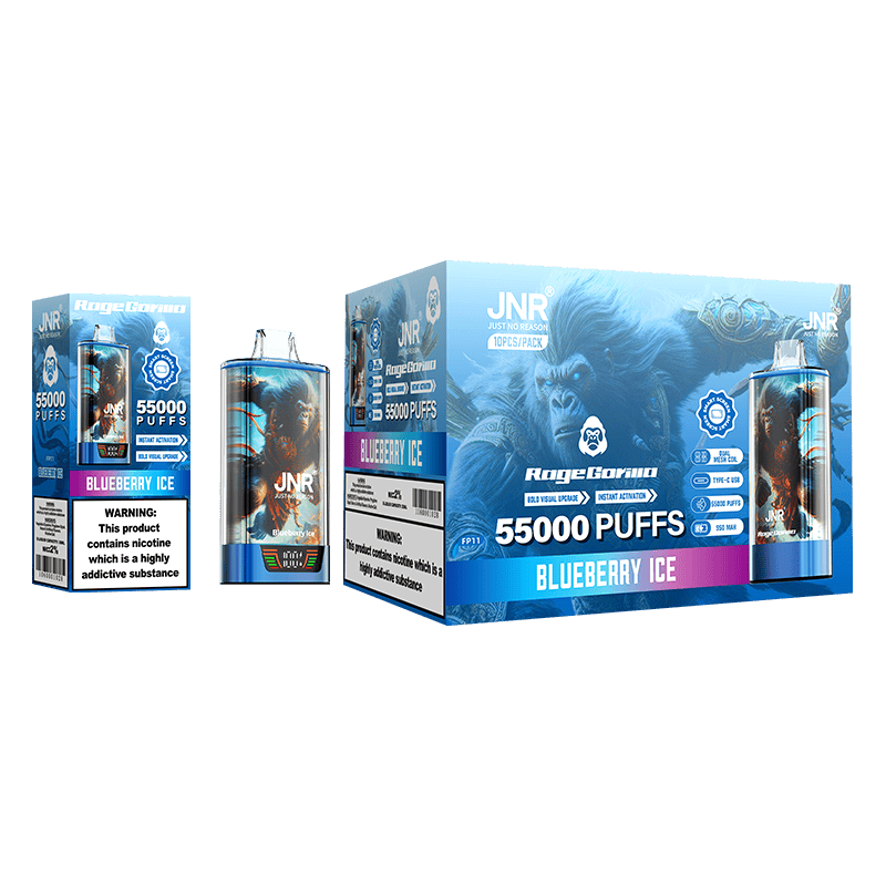JNR Rage Gorilla 55000 Blueberry Ice