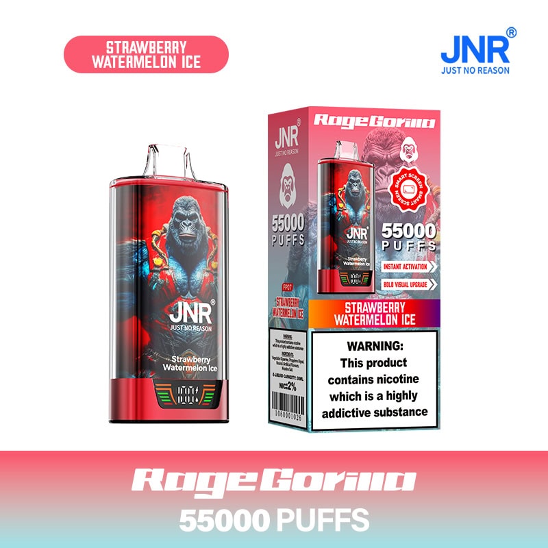JNR Rage Gorilla 55000 Strawberry Watermelon Ice