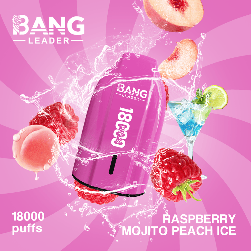 Bang Leader 18000 Raspberry Mojito Peach Ice