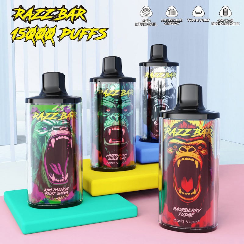 Razz Bar 15000 Raspberry Fudge