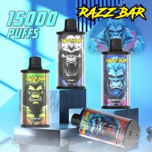 Razz Bar 15000 Watermelon Bubble Gum