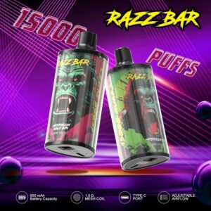 Razz Bar 15000 Strawberry Kiwi