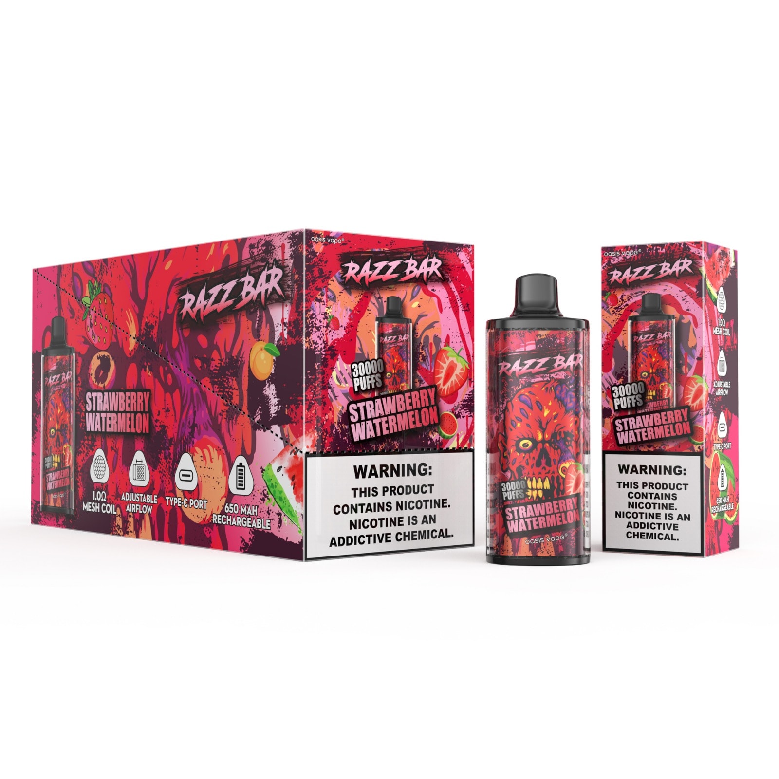 Razz Bar 30000 Strawberry Watermelon