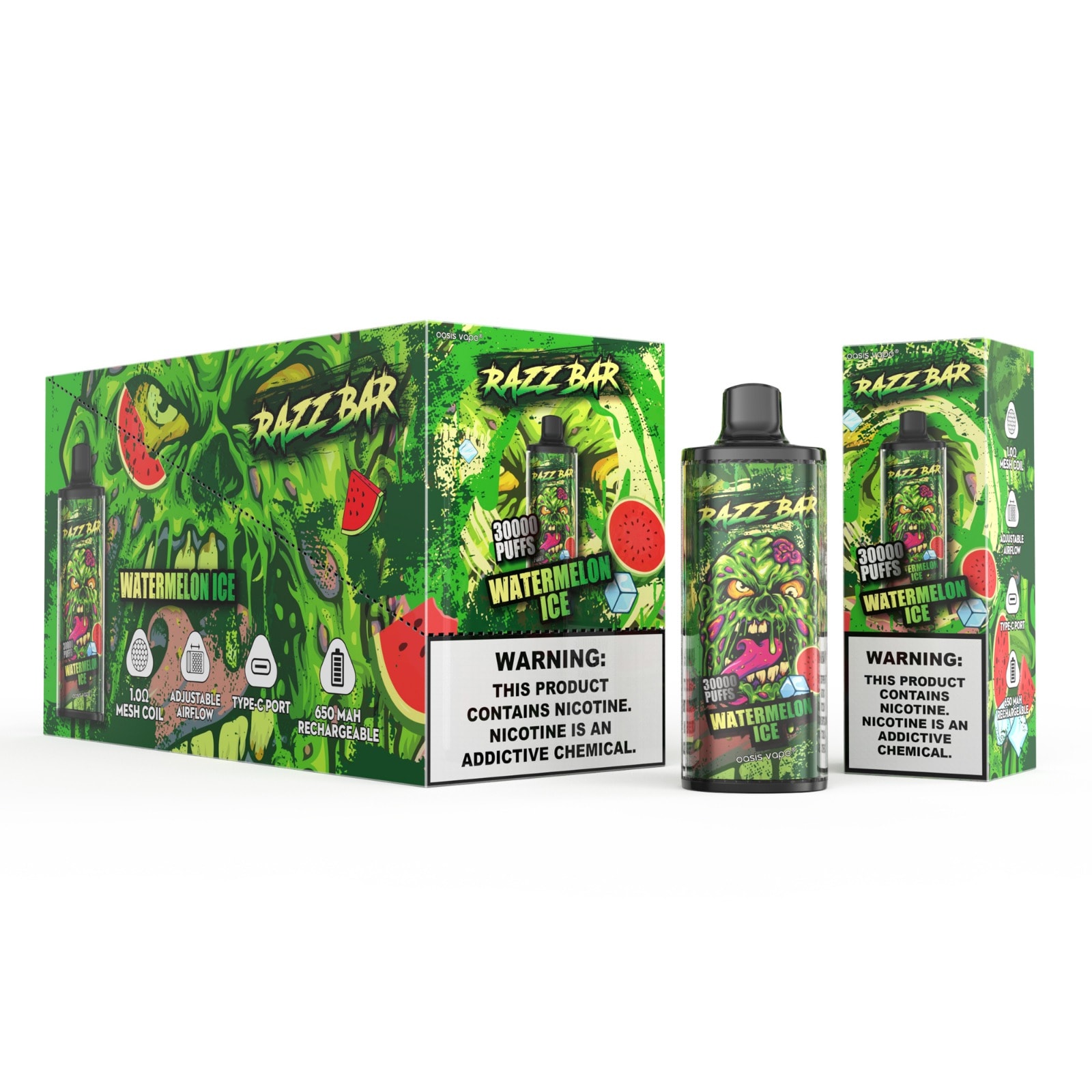 Razz Bar 30000 Watermelon Ice