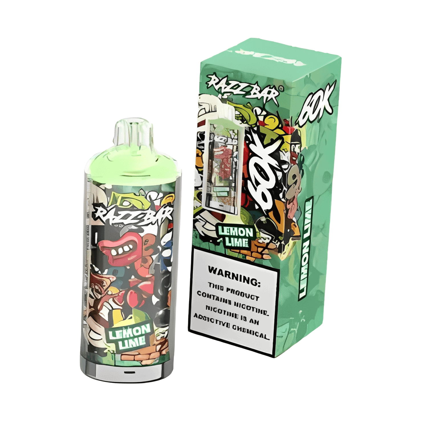 Razz Bar 60000 Lemon Lime