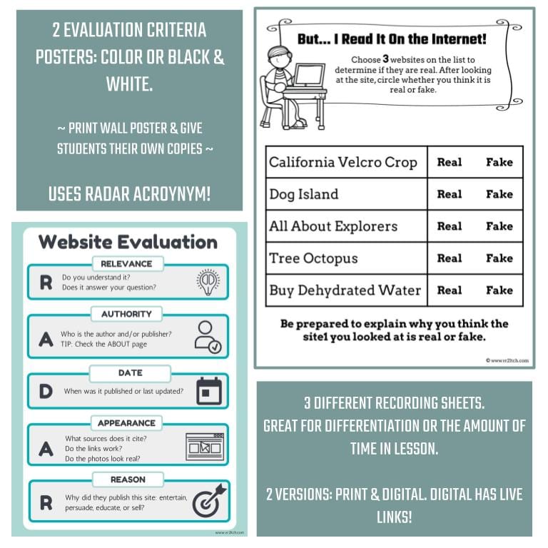 Website Evaluation Introduction Lesson - Image 3
