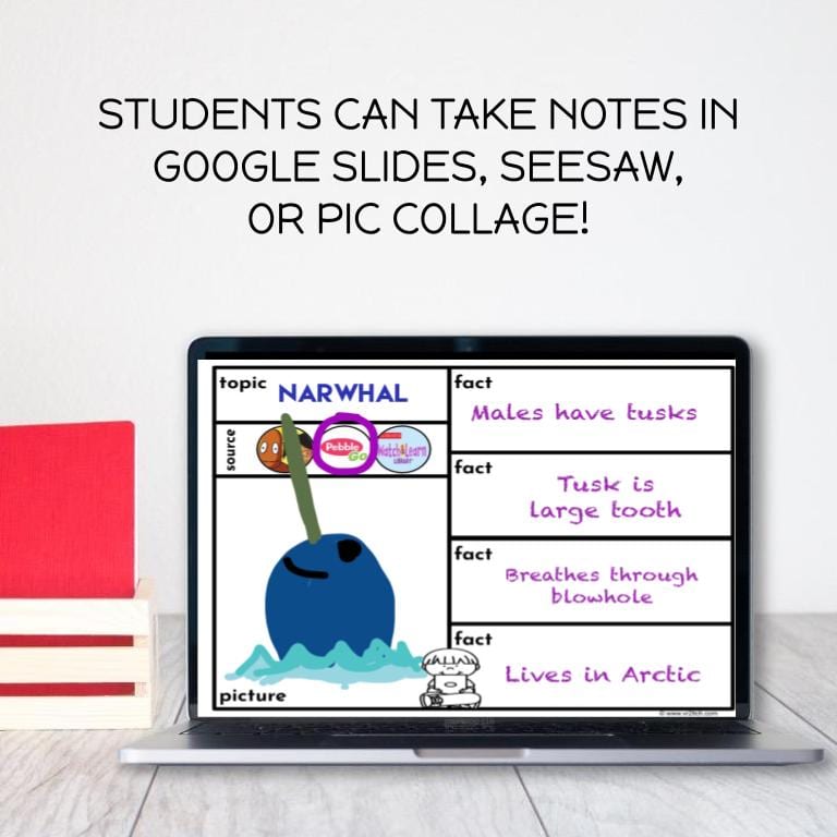 First Grade Research Graphic Organizers - Image 2