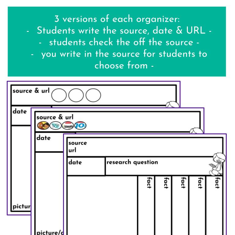 Third Grade Research Skills: BUNDLE - Image 8