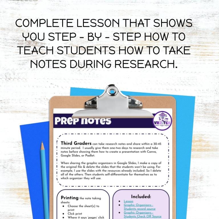 Third Grade Research Skills: BUNDLE - Image 9