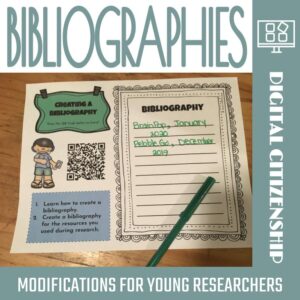 Modified Bibliography Grades 2, 3, 4