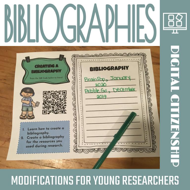 Modified Bibliography Grades 2, 3, 4