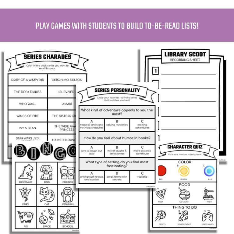 Library Goal Setting Bundle: K, 1, 2, 3, 4, 5, 6 - Image 3