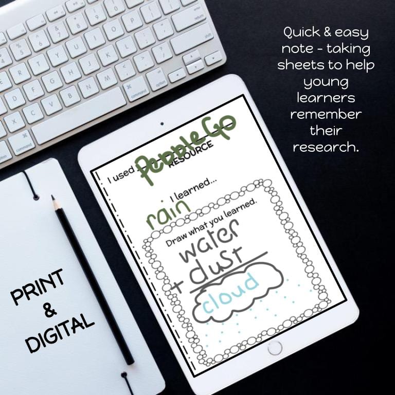 Kindergarten Research BUNDLE - Image 3