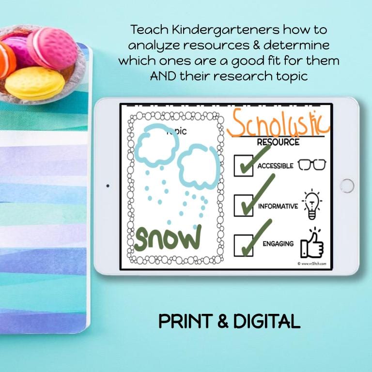 Kindergarten Research BUNDLE - Image 4
