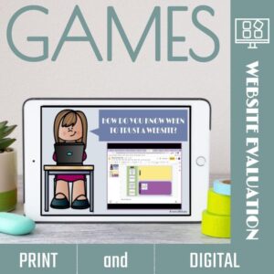 Website Evaluation Games