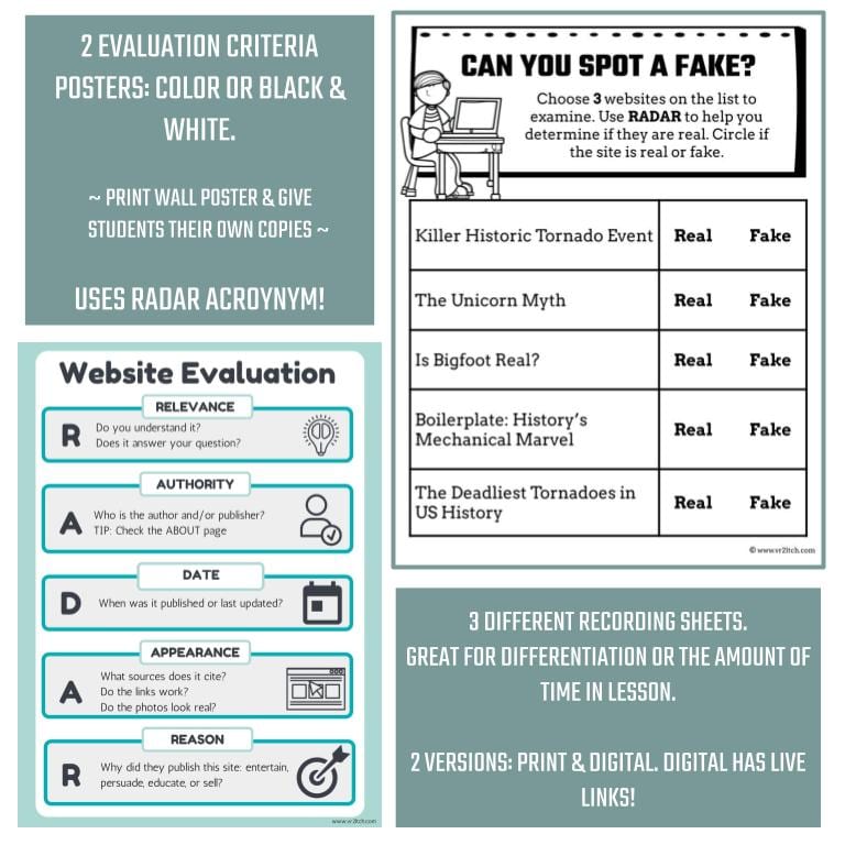 Website Evaluation BUNDLE - Image 6