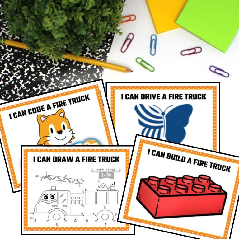 Fire Safety Week No Prep Makerspace Stations - Image 4