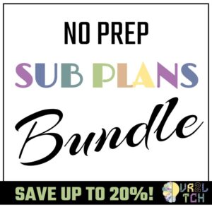 No-Prep Sub Plans BUNDLE