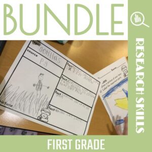First Grade Research Skills: BUNDLE