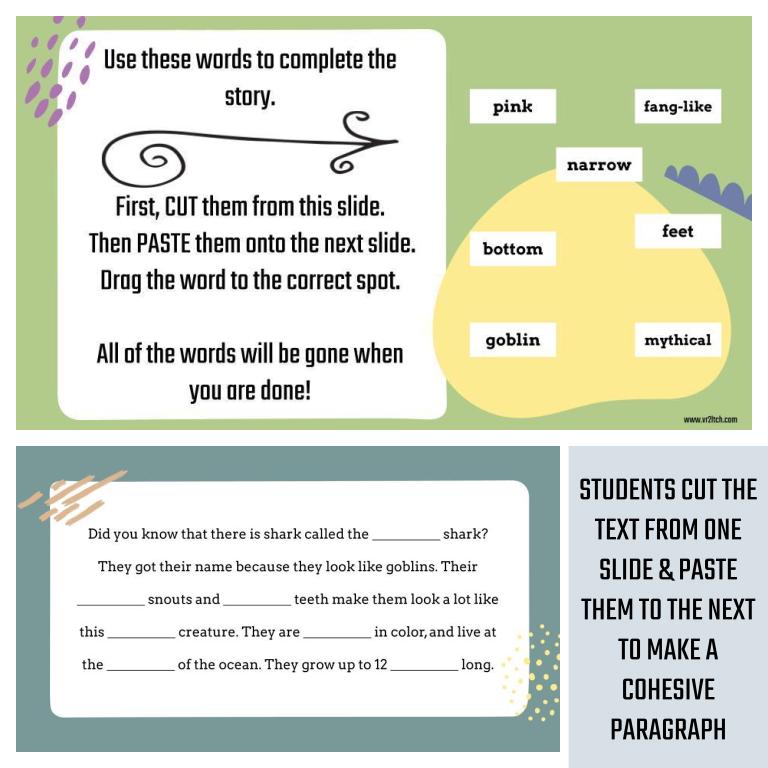 Cut & Paste Shortcut Practice: Fill in the Blanks - Image 3
