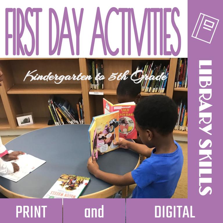 first day library activities