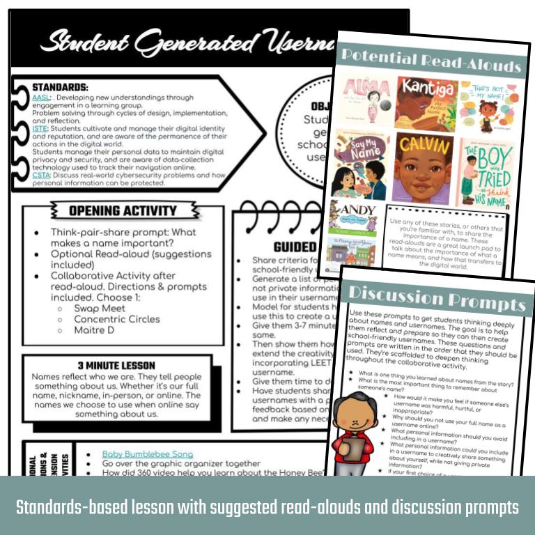 Student Usernames: Digital Citizenship Lesson - Image 2