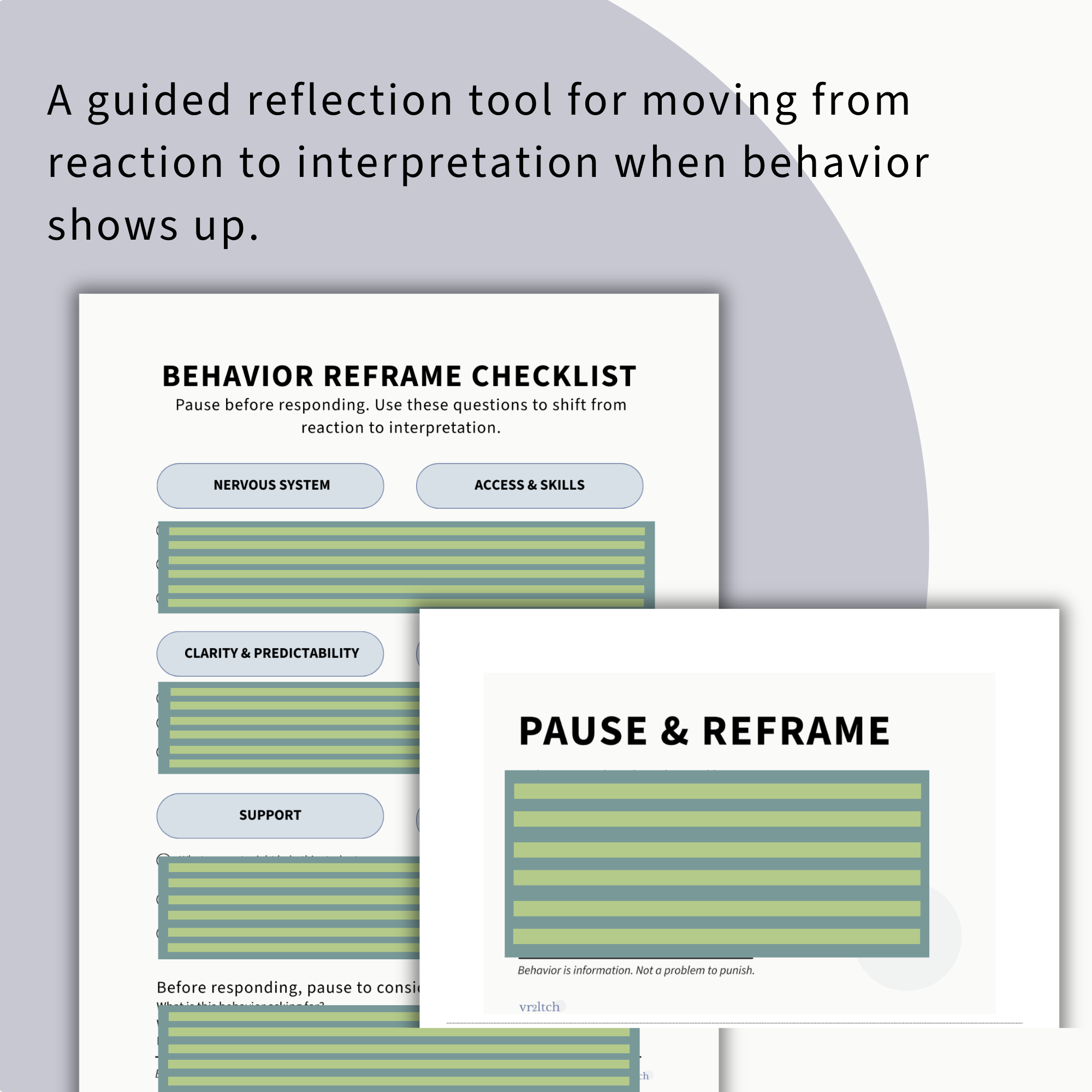 Behavior as Information: A Regulation-Centered Reflection Toolkit - Image 3