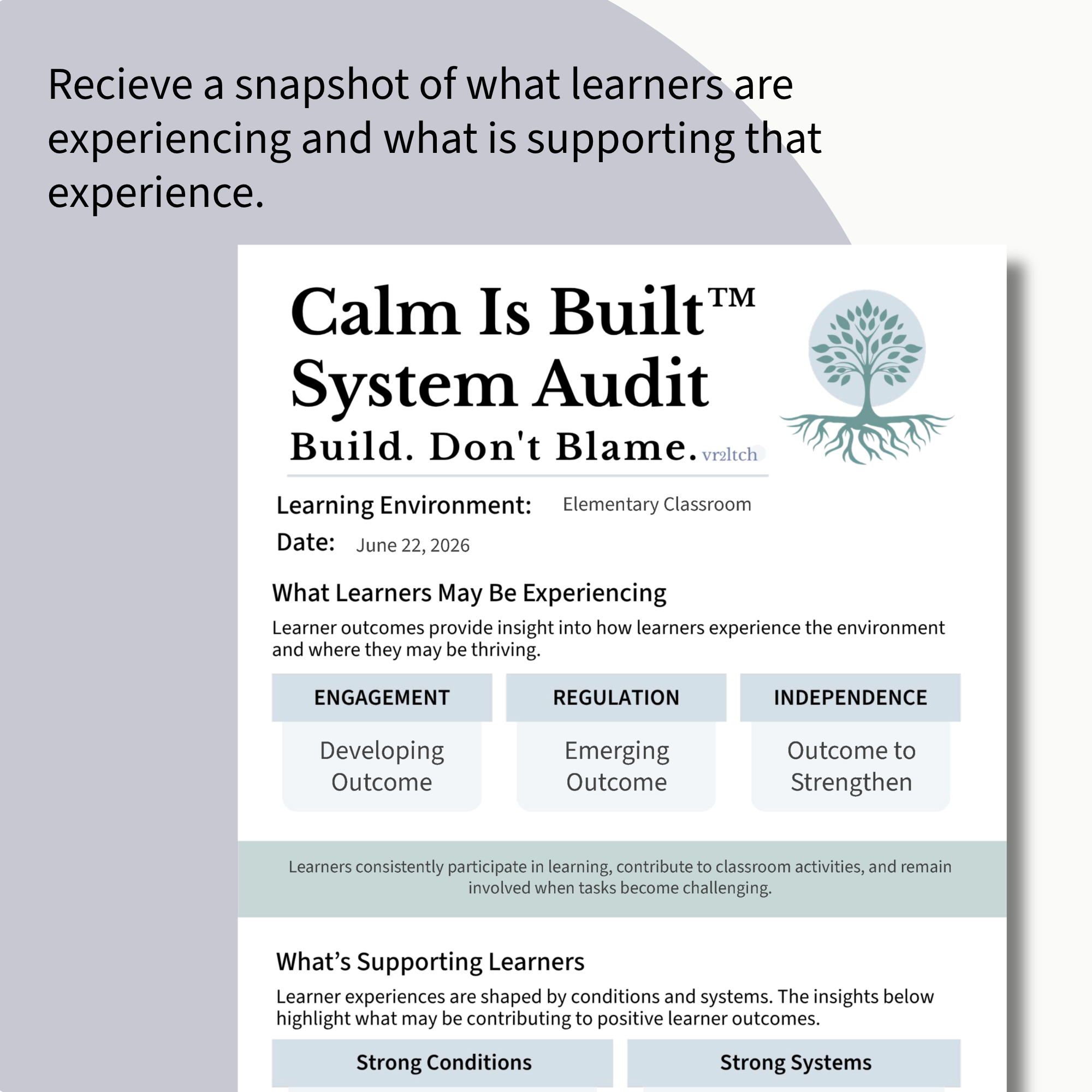 Calm Is Built™ System Audit - Image 2