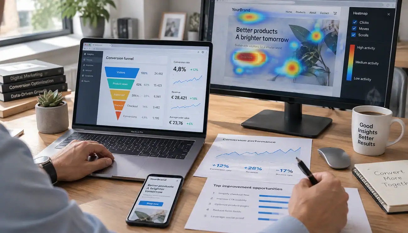 Conversie-optimalisatie: stappenplan + gratis scan