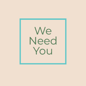we need you text