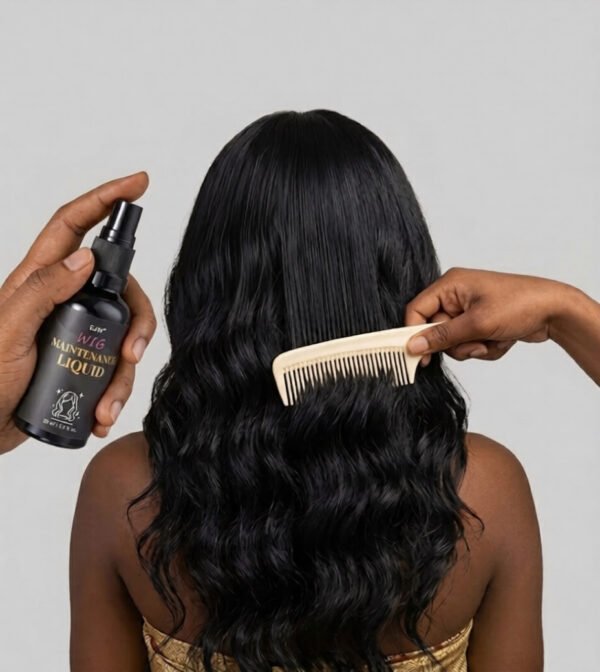 Spray de soin pour perruque sans lavage – Adapté aux Cheveux Naturels et Synthétiques