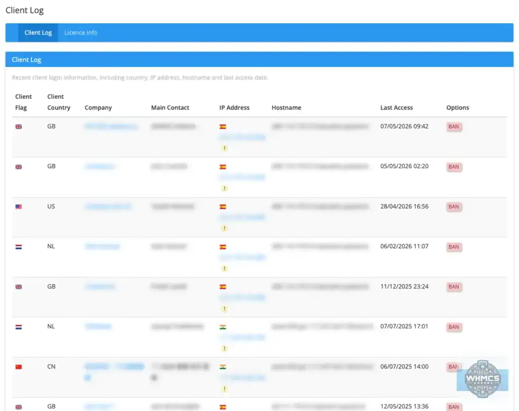 whcms addons.eu client log 1
