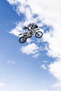 Freestyle motocross trick