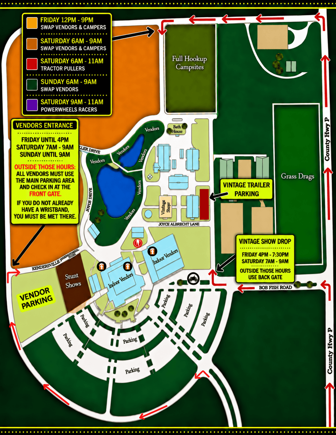 Swapper and Puller Entrance Map