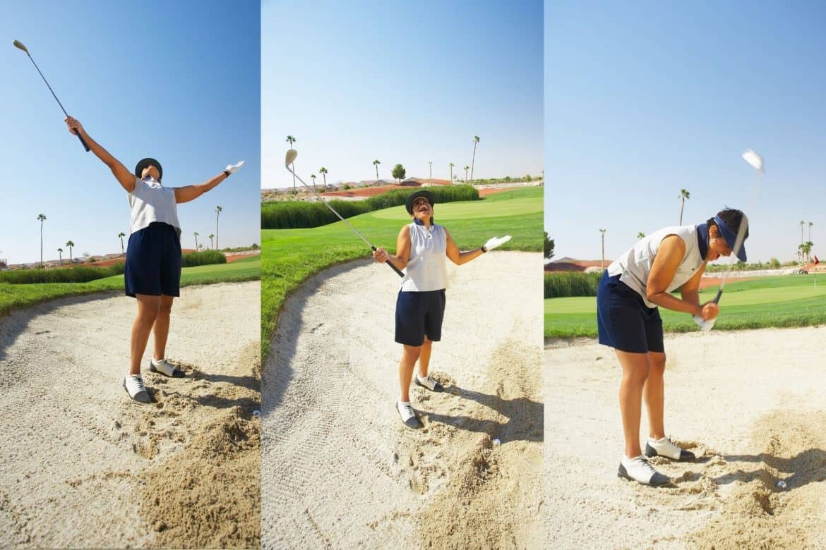 Frustrated Golfer